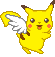 Pikachu skraido